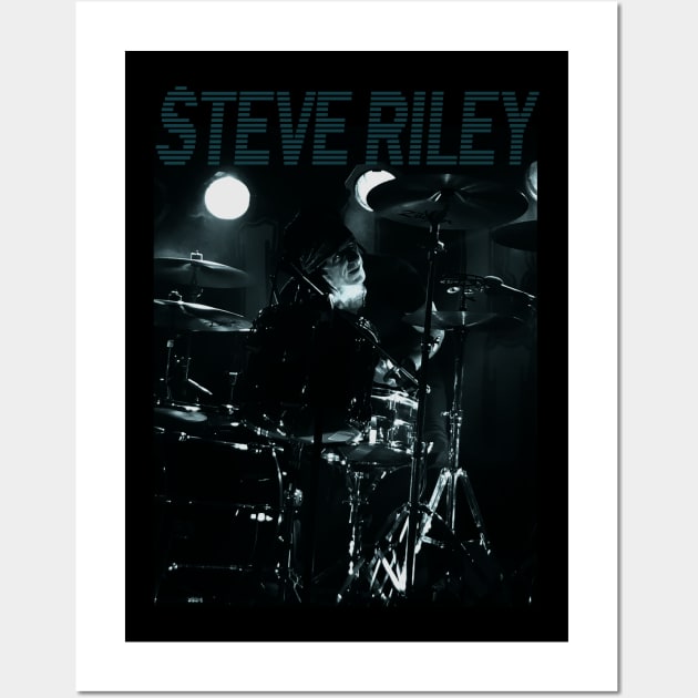 Steve Riley (January 22, 1956 – October 24, 2023) Wall Art by hany moon